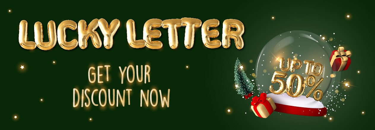 Lucky Letter: Our much-loved raffle where you always win!